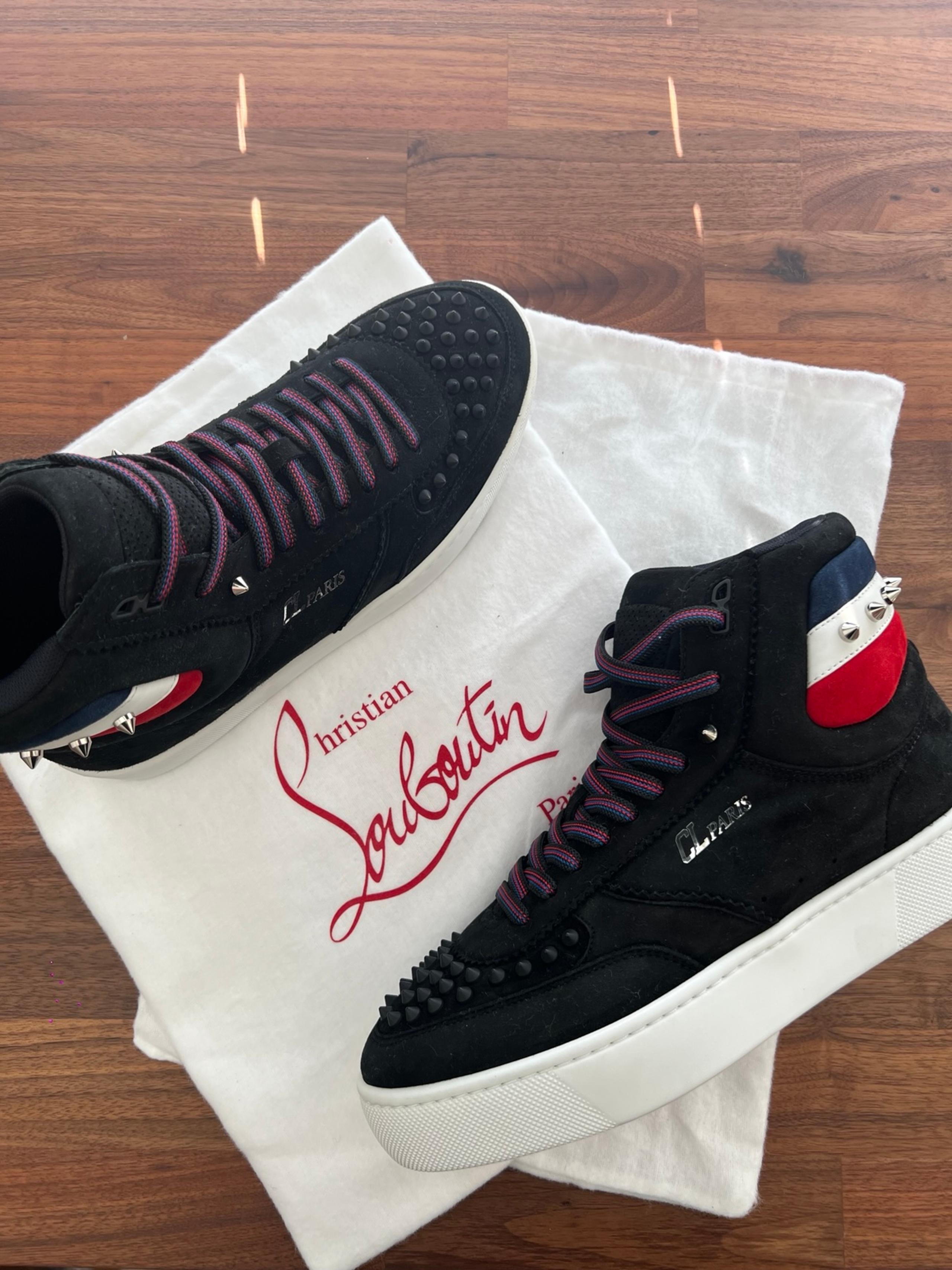 Brand New Christian Louboutin Top Rui Spiked Size 8.5 Men’s (EU 41.5)
