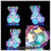 USB Fantasy Color Teddy Bear Gift Box Set, Bedroom Advanced Lighting Surpri