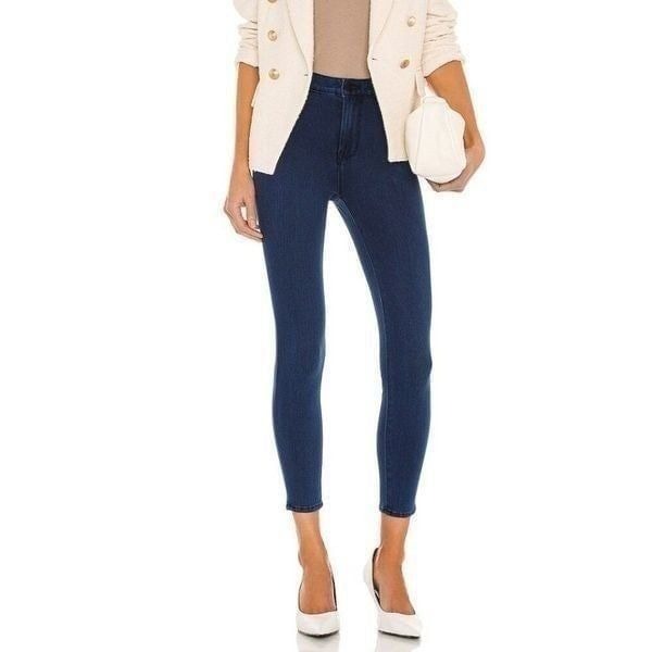 L'agence Luxe Lounge Yasmeen High Rise Skinny Legging in River Blue Size 30
