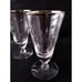 Fostoria Bridal Belle Platinum Trim Wine Glasses Set Of 4