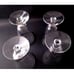Fostoria Bridal Belle Platinum Trim Wine Glasses Set Of 4