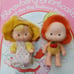 Vintage 80s Kenner Strawberry Shortcake dolls Balloon Race hardcover story book