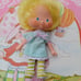 Vintage 80s Kenner Strawberry Shortcake dolls Balloon Race hardcover story book