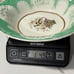 Antique Bowl Peacock 9.5”