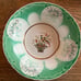 Antique Bowl Peacock 9.5”