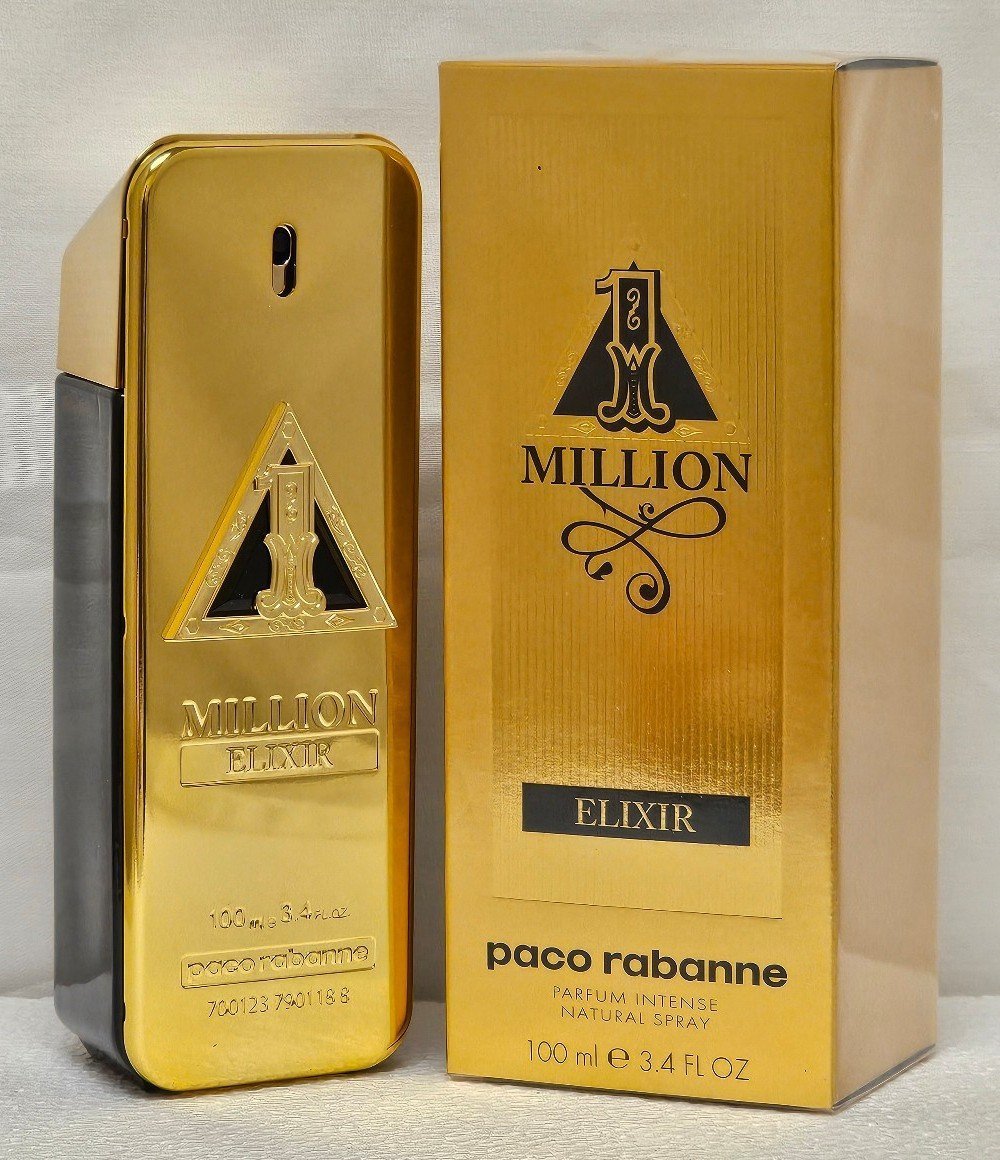 Paco Rabanne1 Million Elixir Paco Rabanne Parfum Intense 100ml 3.4.Oz Spray