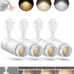3-Color Zoomable 10W LED Track Lighting Heads H Type Track Light Heads
