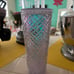 2022 Spring Starbucks Iridescent LIMITED Rainbow Unicorn Grid Tumbler