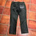 Custom Leather One-of-a-Kind Embellished Pants