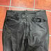Custom Leather One-of-a-Kind Embellished Pants
