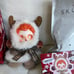 Skull panda winter symphony series Plush pendant “wanderer’s tune”