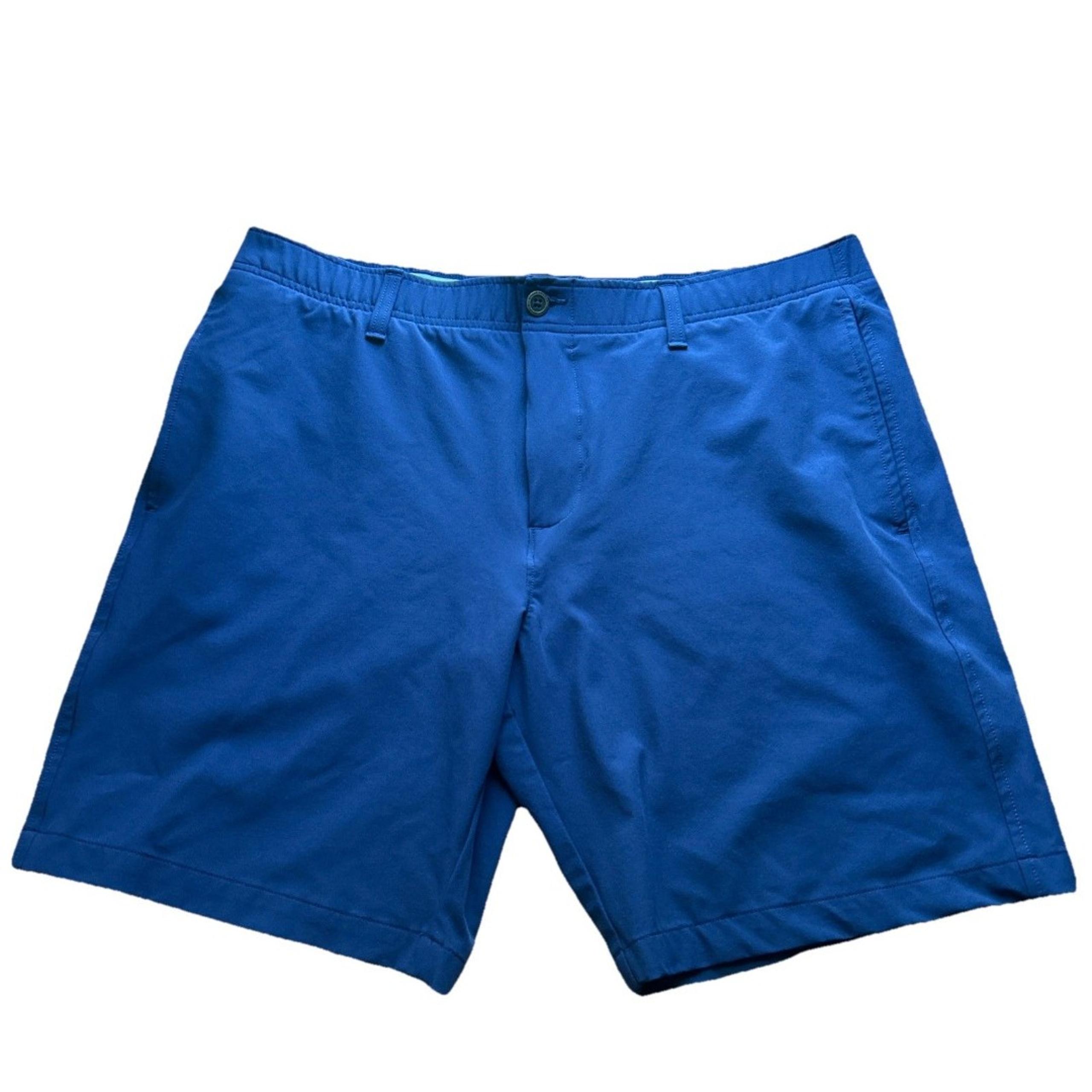 Under Armour Men’s Size 38 Blue Performance Stretch Chino Golf Shorts 9” Inseam