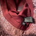 Coach Bucket Hat Red Maroon Small