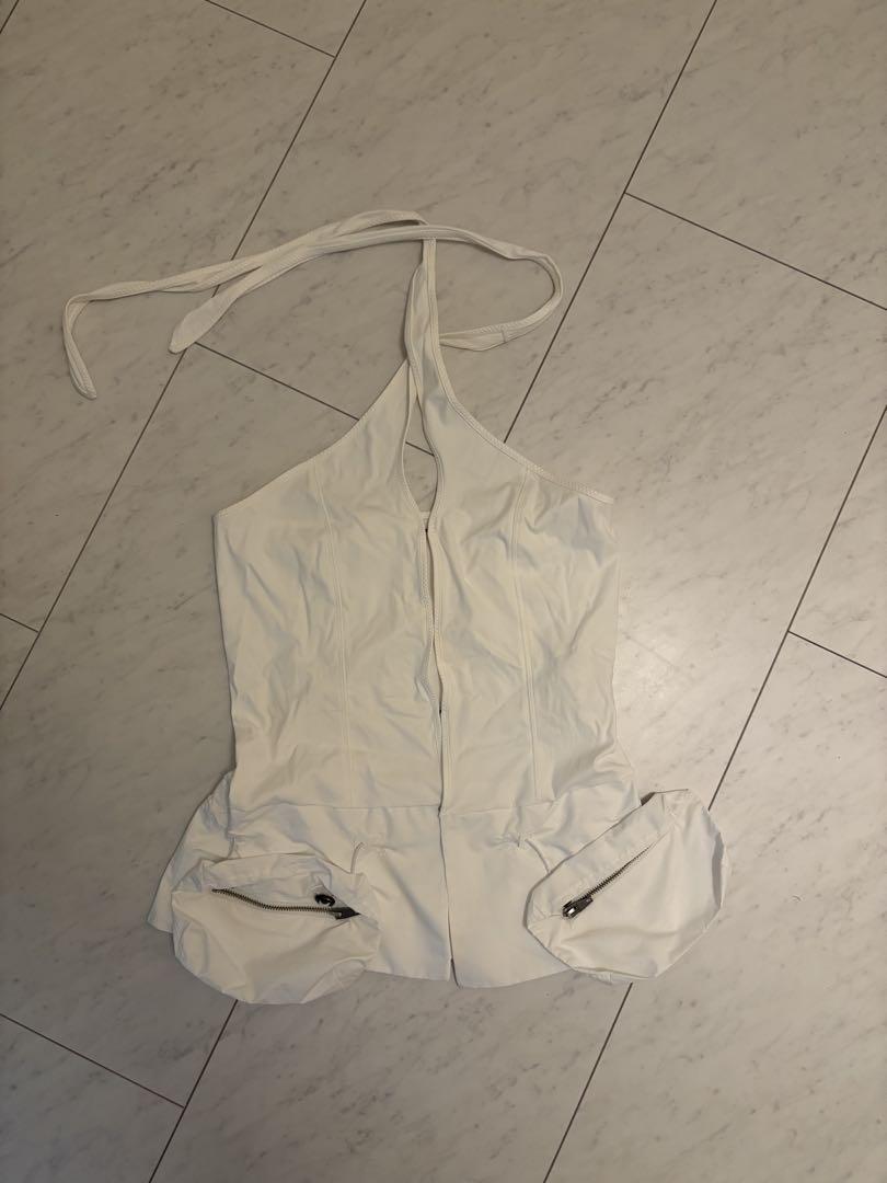 ご自宅用限定お買い得品 PERVERZE Apron and Top 2-Pockets トップス