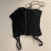 Miaou black corset top