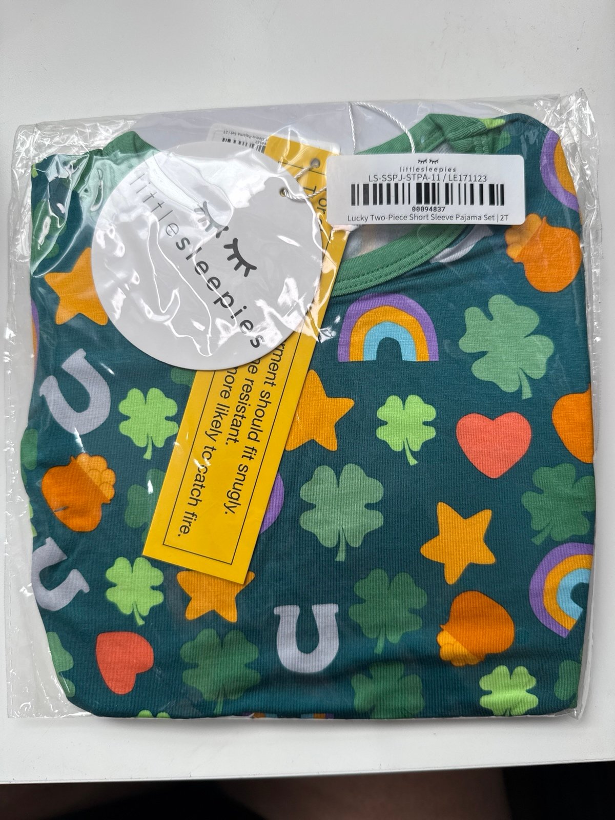 Little Sleepies Lucky Bamboo 2T