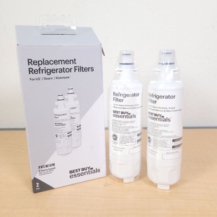 Best Buy essentials- NSF 42/53 Water Filter Replacement (2-Pack) - White