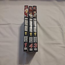 D Gray Man volume 1,3,4