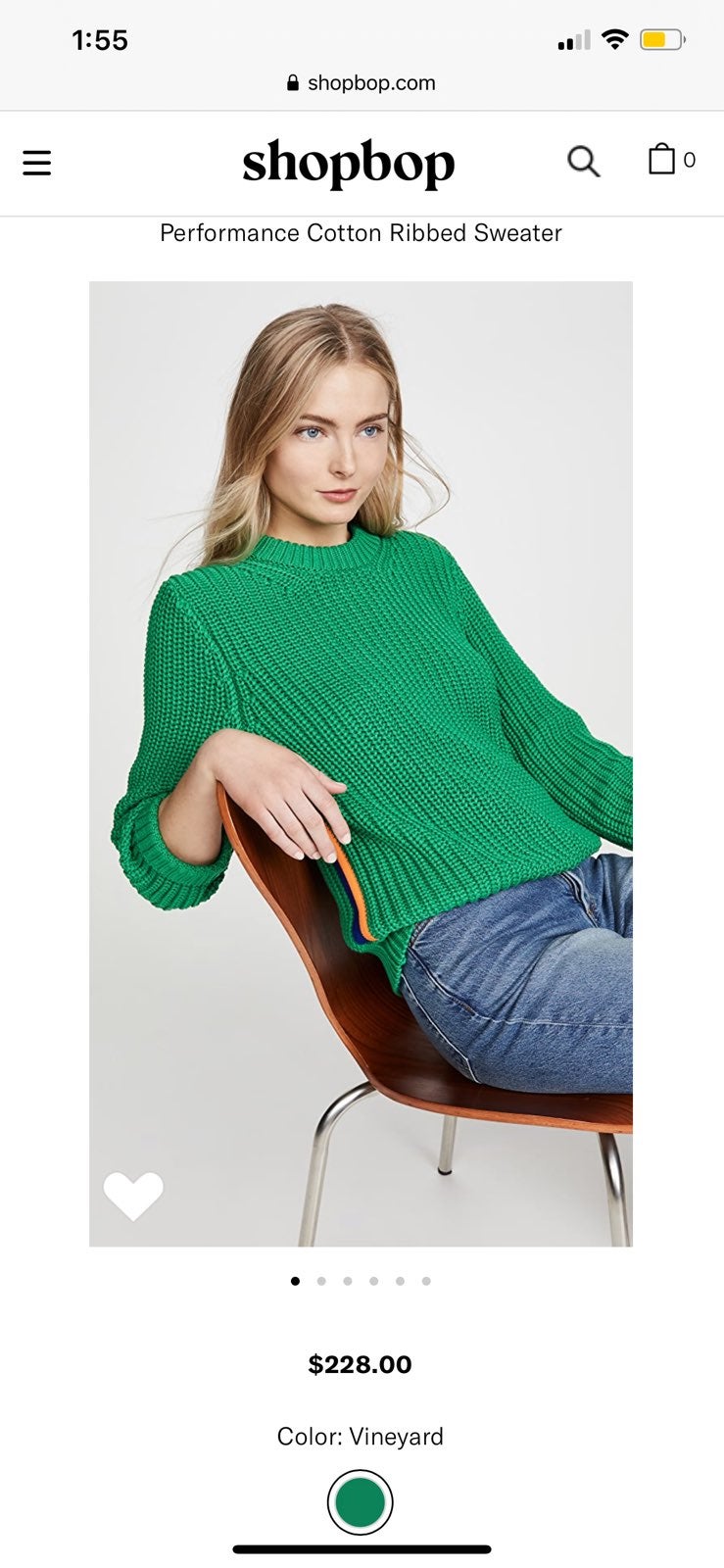 Tory Burch sports sweater