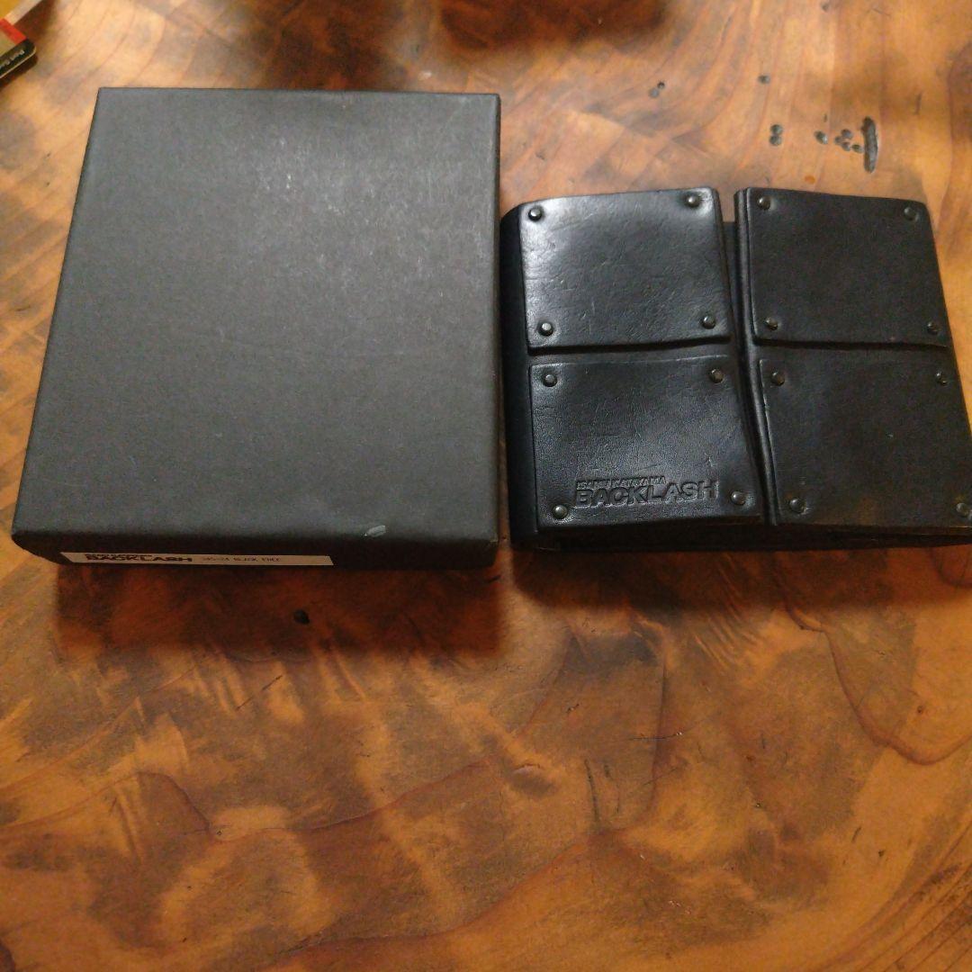 BACKLASH GUIDI Calf Leather 3-Fold Wallet Wallets