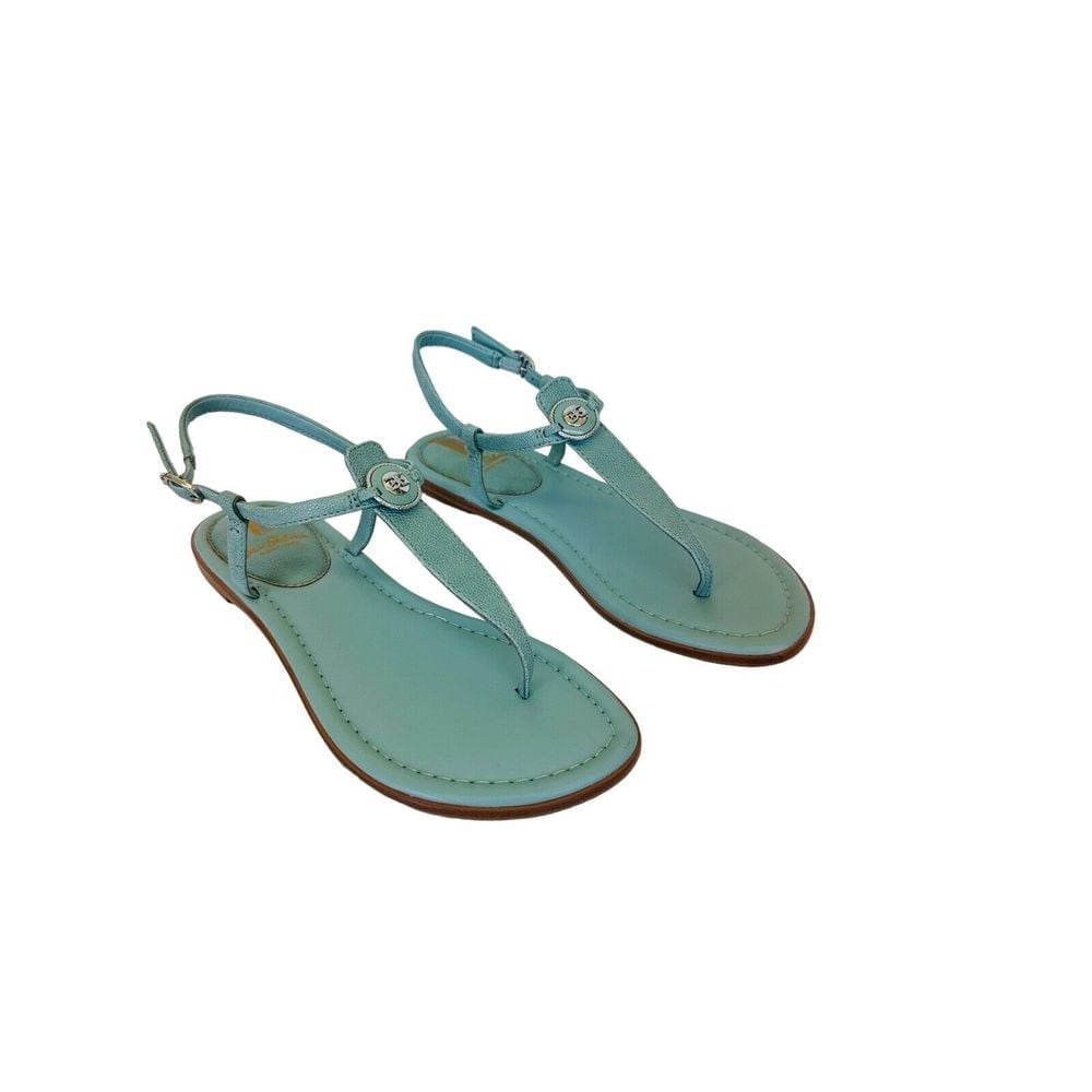 Woman's Sandals Sam Edelman Gigi Signet Tide Blue Size 7.5M NWB Light Weight