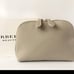 Burbery Pouch in light grey/beige