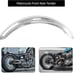 0081 Motorcycle Front Rear Fender Mud Guard for Chopper Bobber Honda Suzuki Kawa