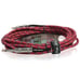 Guitar Cords (4 Pack) Right Angle to Straight-End Instrument Cable Tweed Cloth
