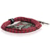 Guitar Cords (4 Pack) Right Angle to Straight-End Instrument Cable Tweed Cloth