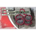 Guitar Cords (4 Pack) Right Angle to Straight-End Instrument Cable Tweed Cloth