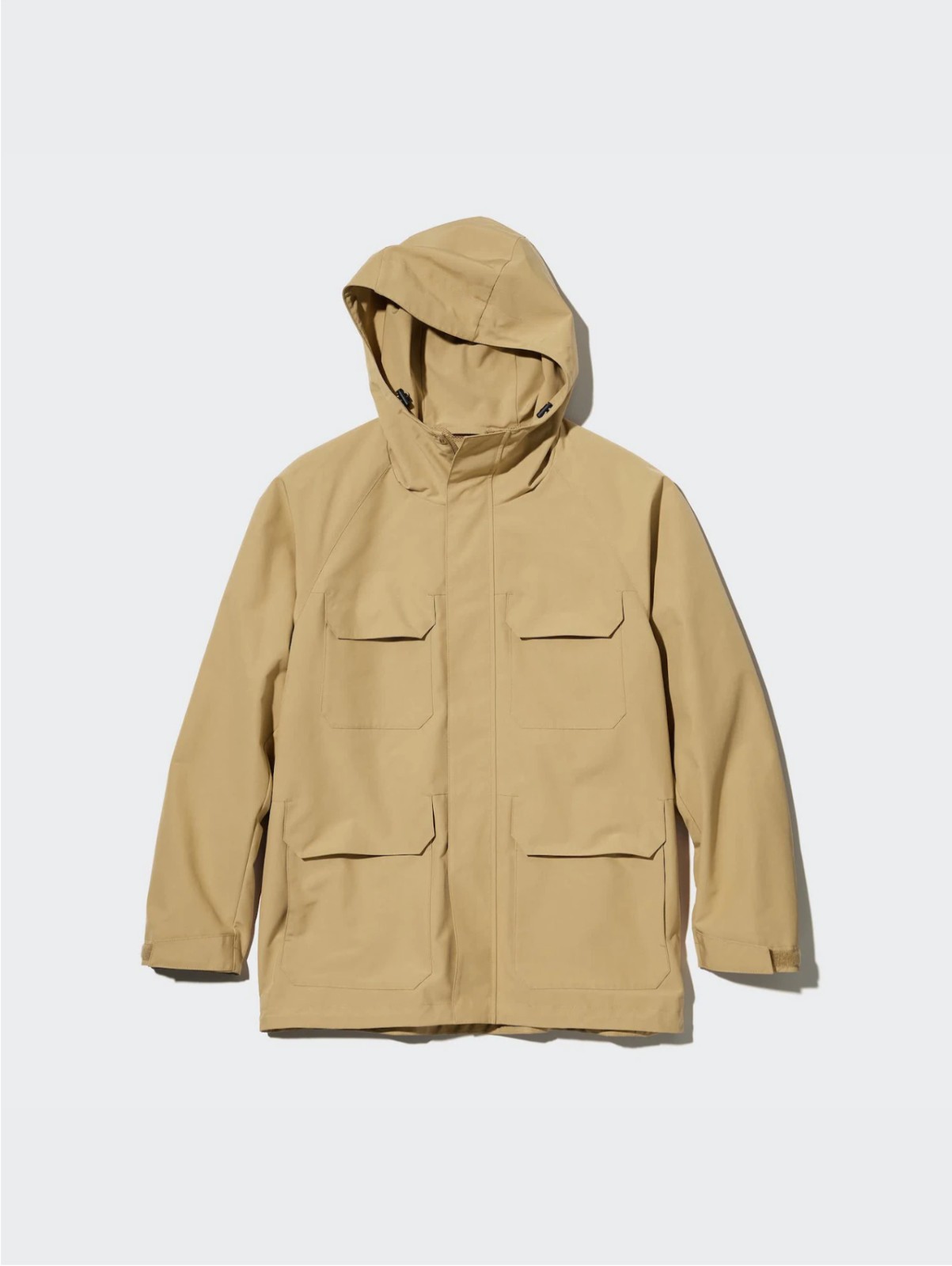 Brand new Uniqlo Utility Praka Jacket Men’s Size Large Beige