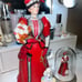 Vintage 1997 Avon Presidents Club Mrs Albee Victorian Doll Figurine Set