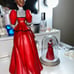 Vintage 1997 Avon Presidents Club Mrs Albee Victorian Doll Figurine Set