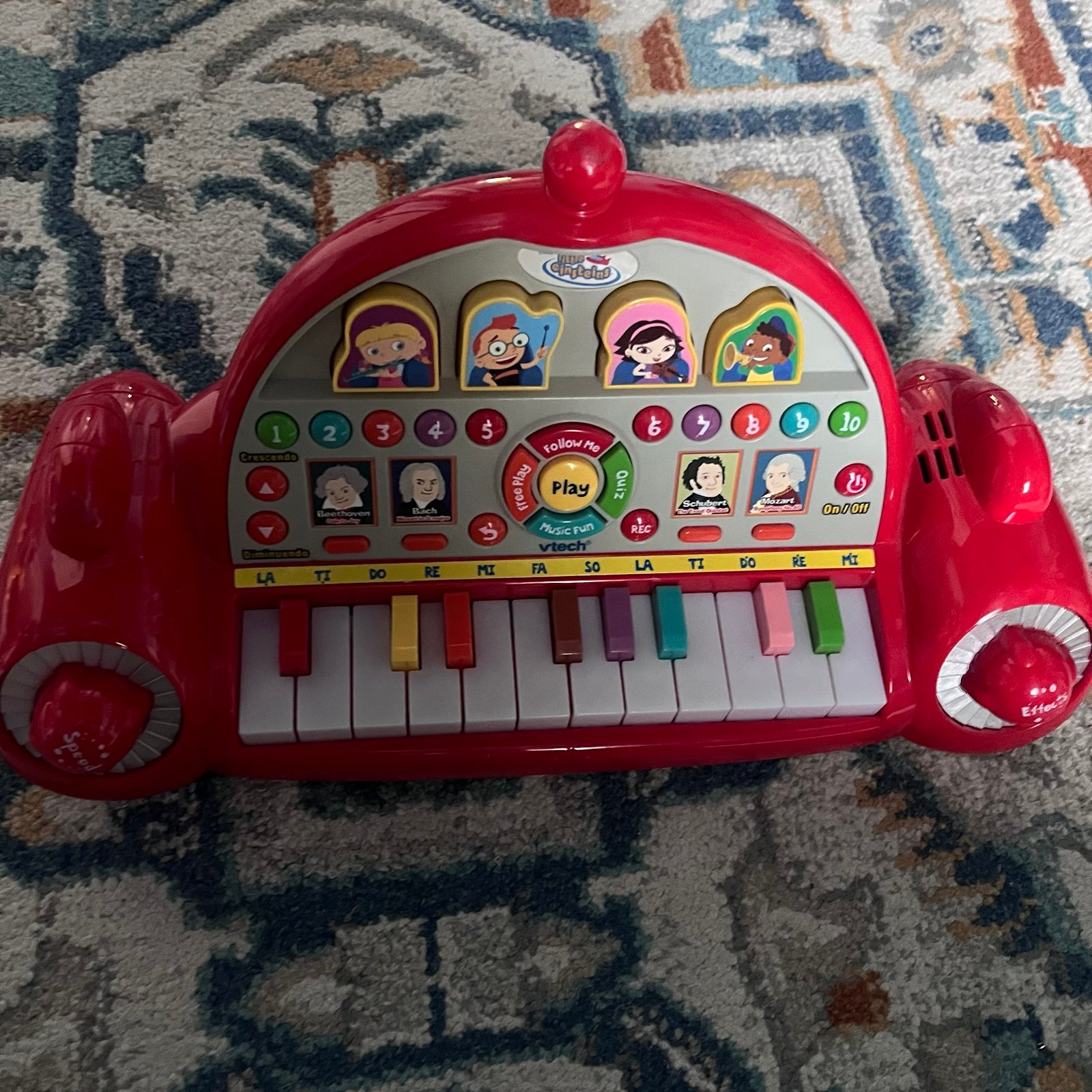 Little Einsteins The Play & Learn Rocket Piano 2008 by VTech Disney