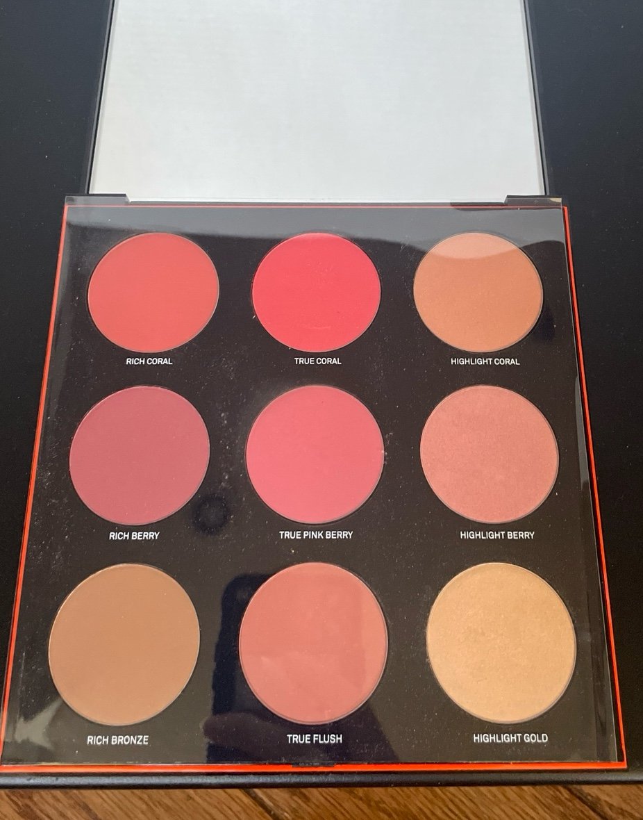 Smashbox Light It Up L.A. Lights Blush Mega Palette New