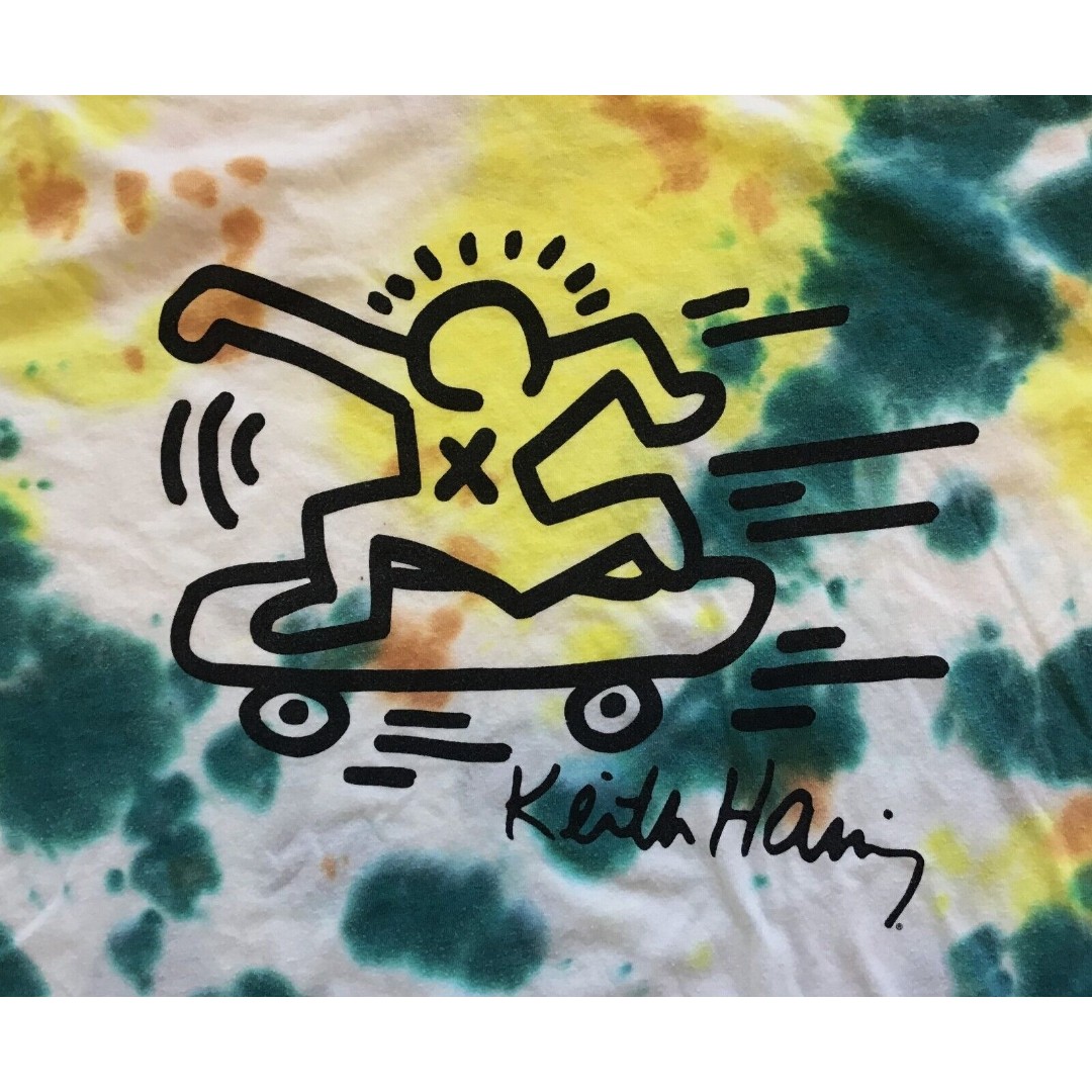 Keith haring best sale tie dye hoodie