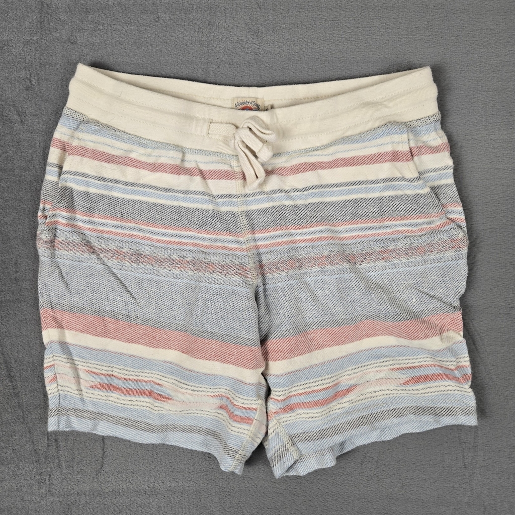 FAHERTY BRAND Byron Bay Sweatshort in Sierra Paradise Mens Small Organic Cotton
