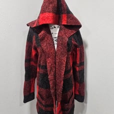 Cyrus hooded sweater coat XL