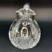 James Free Cut Crystal Glass Pitcher Water Jug with Fan and Diamond Pattern 4 in