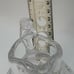James Free Cut Crystal Glass Pitcher Water Jug with Fan and Diamond Pattern 4 in