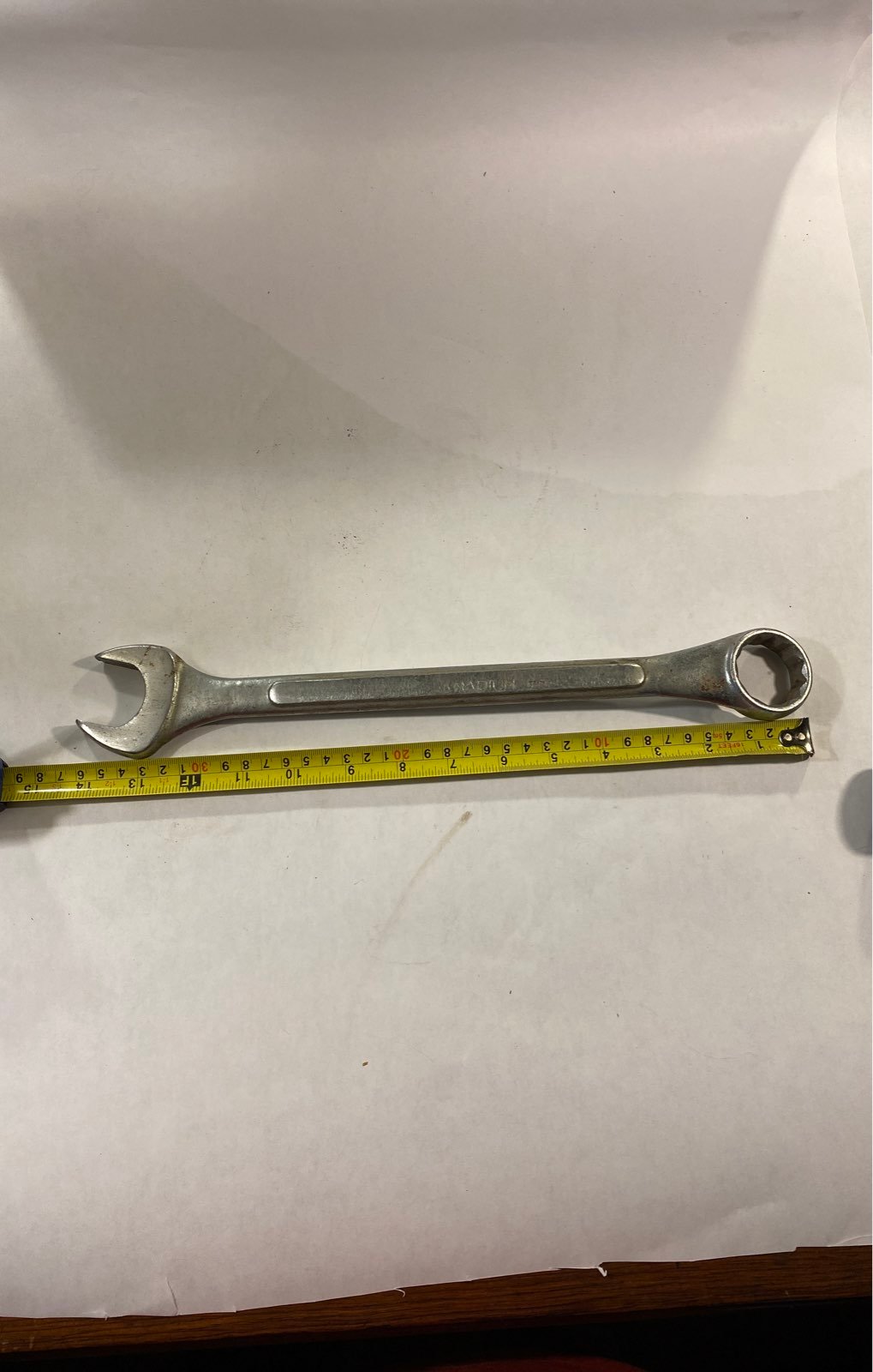Chrome Vanadium 12 pt box wrench