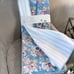 1-NWT LAURA ASHLEY VINTAGE FLORAL PRINT THROW BLANKET