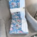 1-NWT LAURA ASHLEY VINTAGE FLORAL PRINT THROW BLANKET