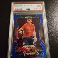 2022 Prizm World Cup Qatar Rodri Blue Mojo