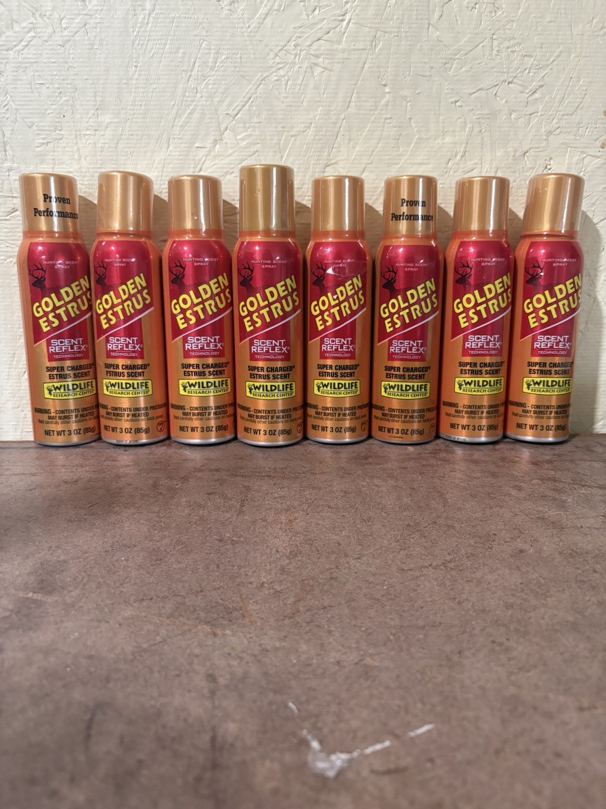 8x Wildlife Research Golden Estrus Spray Can 3oz 403 FREE SHIPPING!
