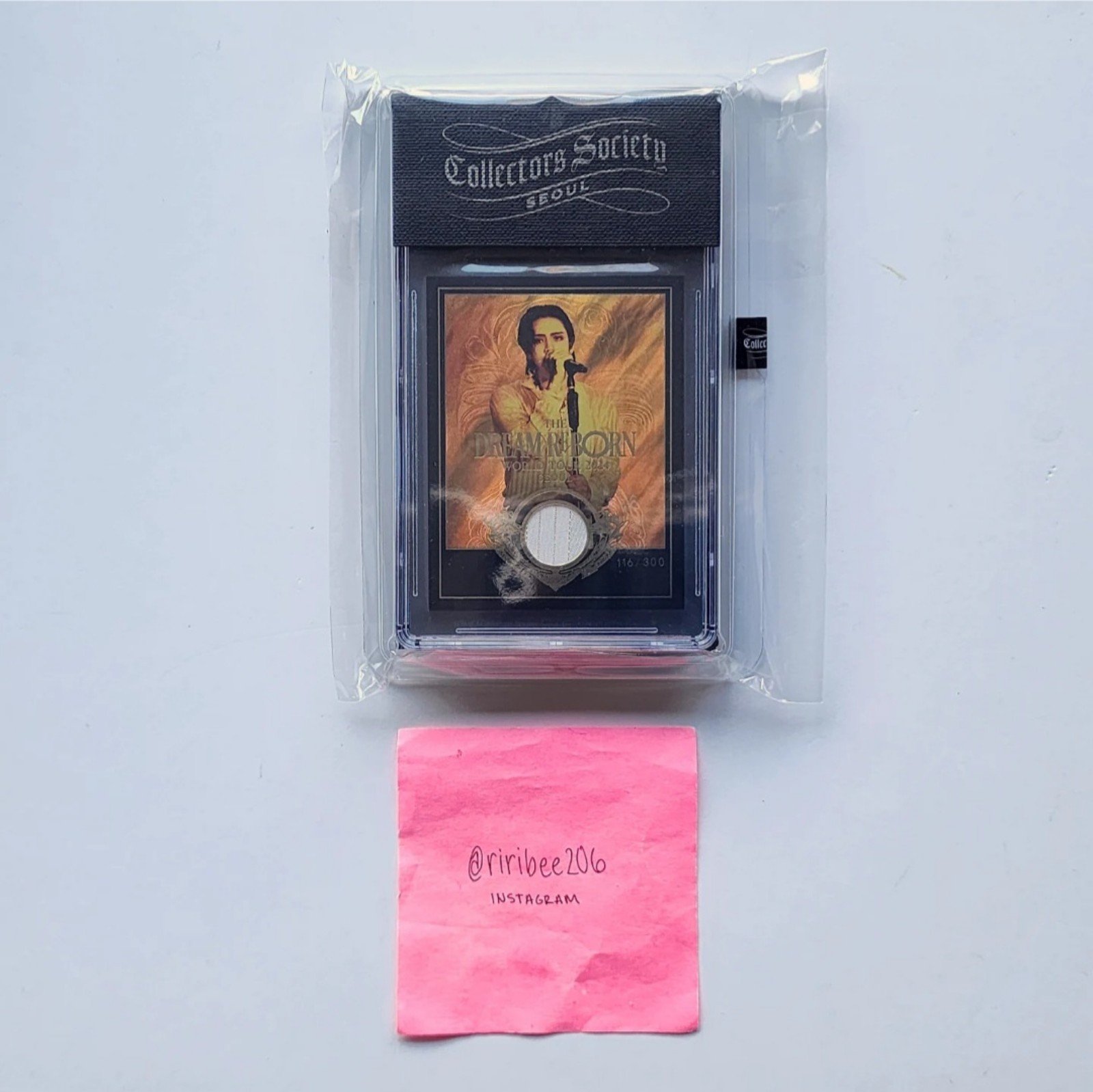 [sealed] dpr ian the dream reborn world tour seoul concert edition / relic card