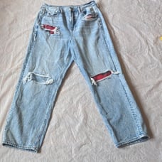 American Eagle Highest Rise 90s Boyfriend Jeans Size 12