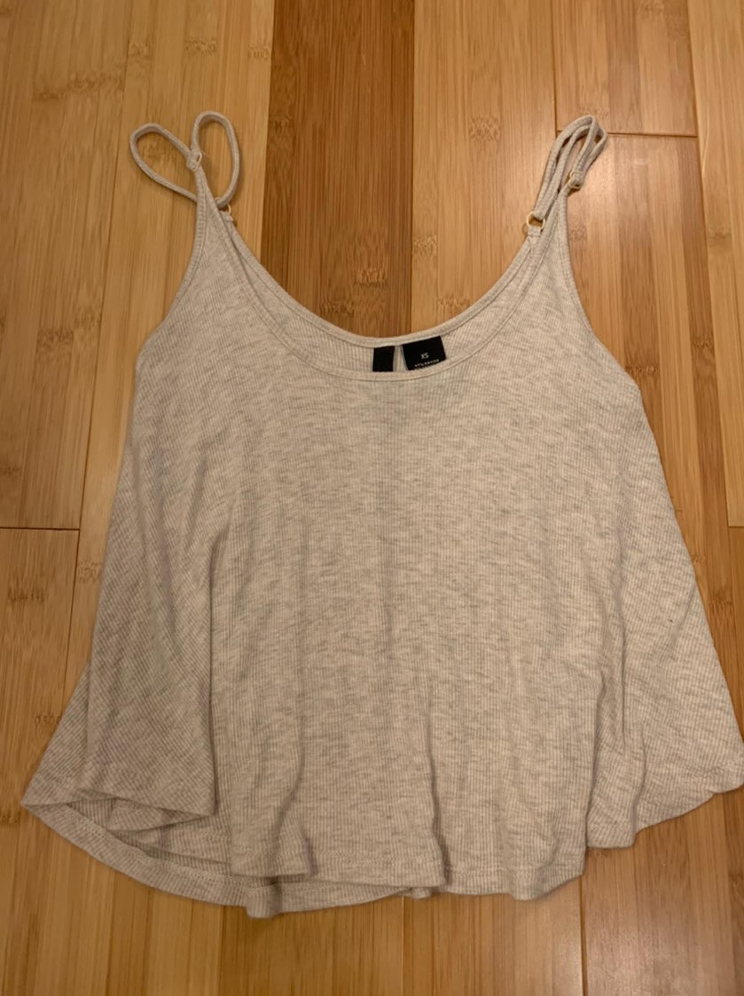 Cream tank top