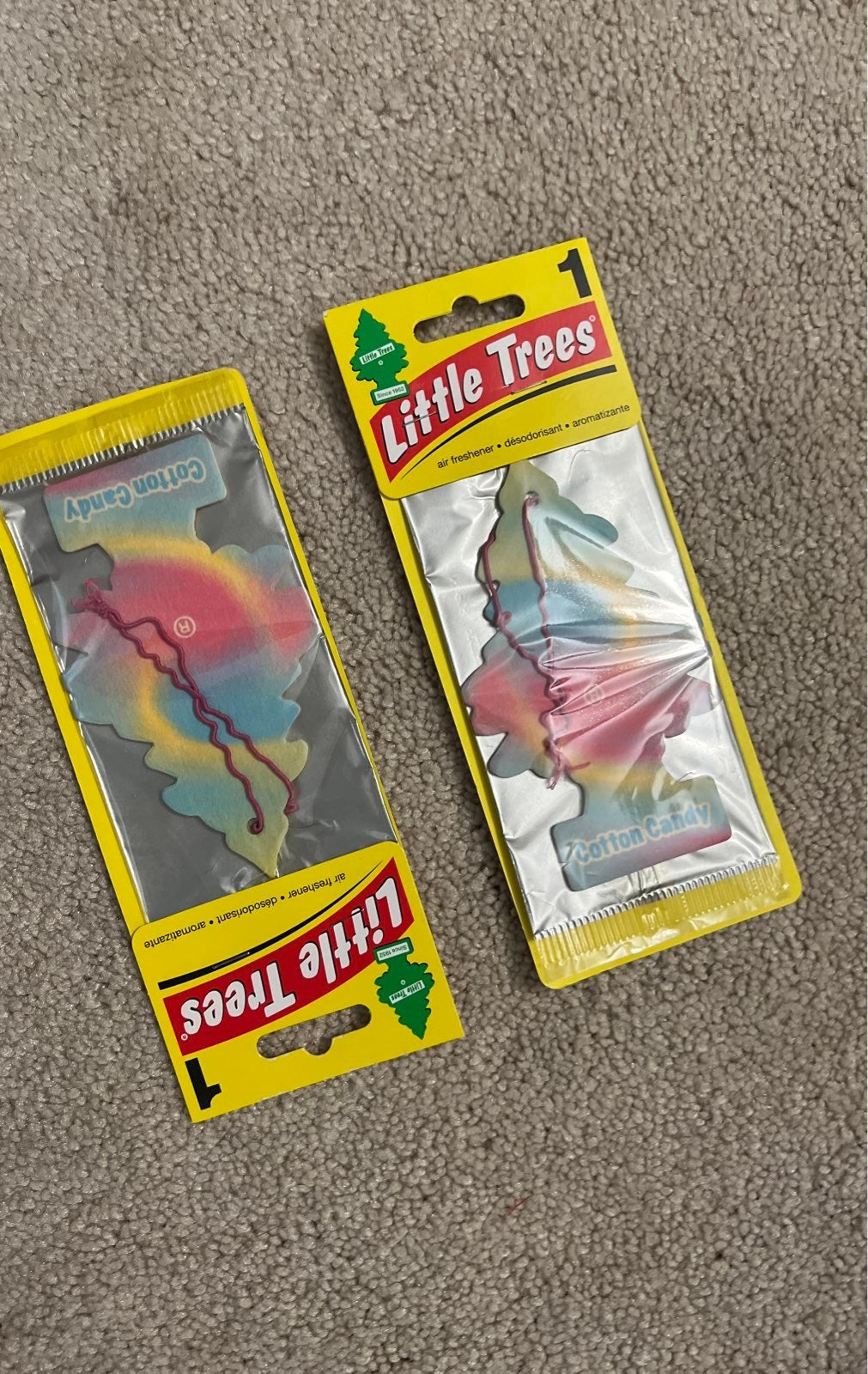 2 cotton candy new little tree air freshener