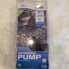 New 3,600 GPH Waterfall Pump